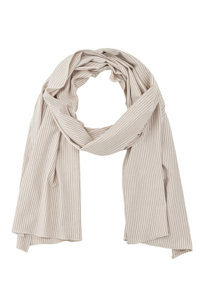 Stripe Jersey Scarf (Elsewhere Brand) - Image 3