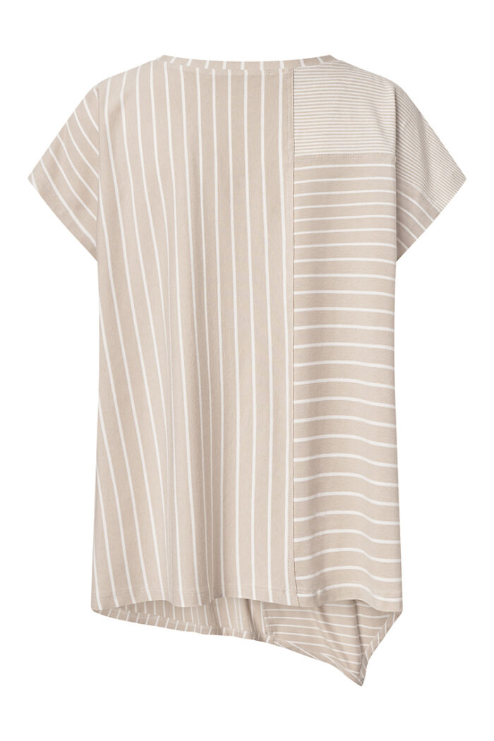 Loose Fit Stripe Jersey Top (Elsewhere Brand) - Image 2