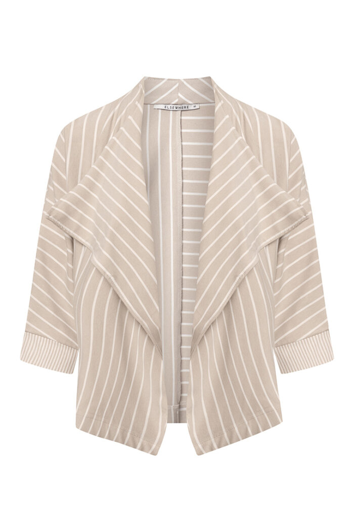 Stripe Jersey Cardigan/ Jacket (with removable clip) - Image 4