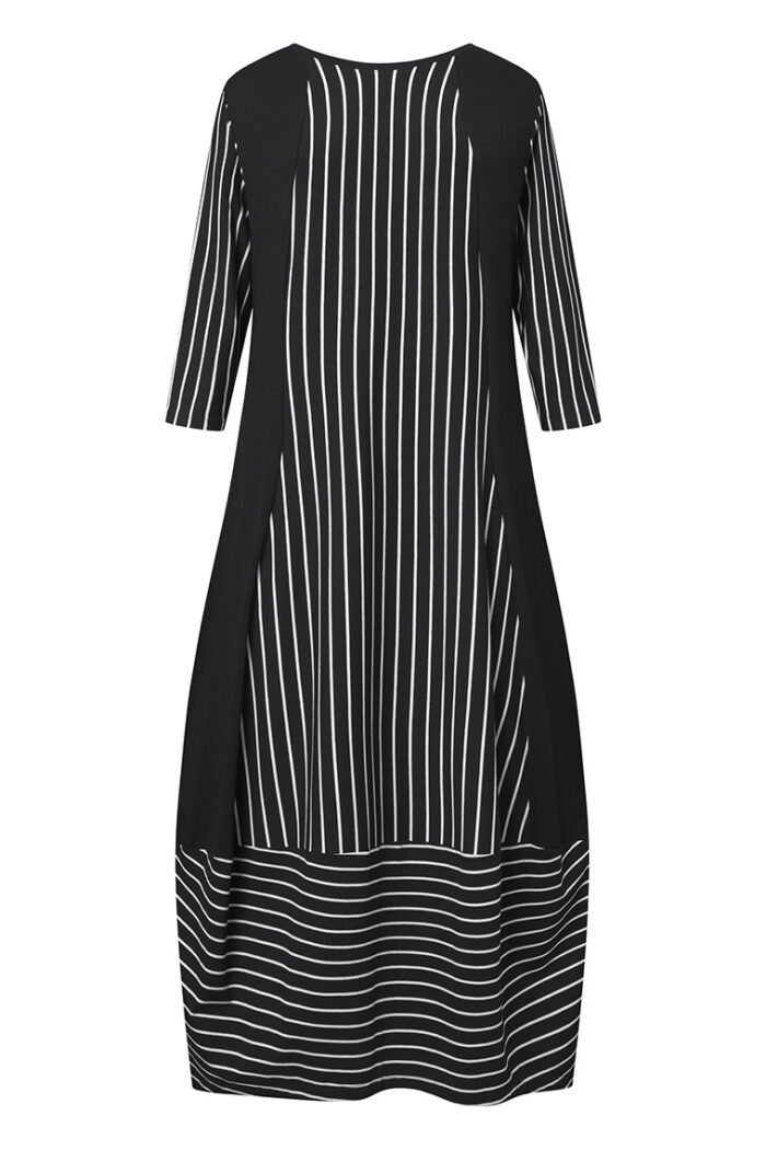 Stripe Jersey Maxi Dress (Elsewhere Brand) - Image 4