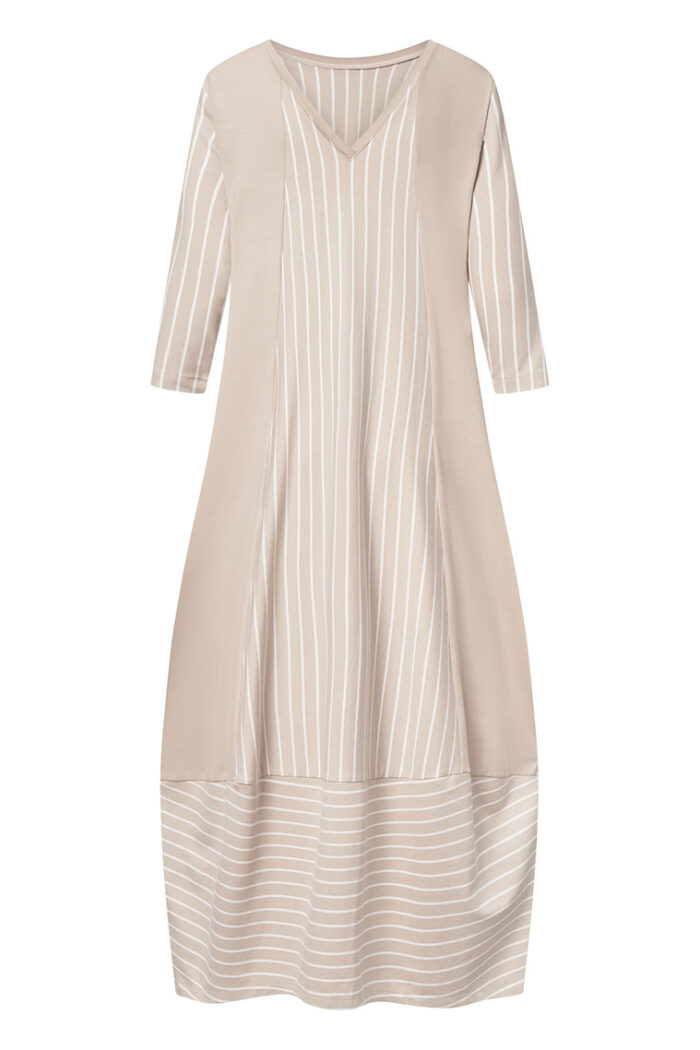 Stripe Jersey Maxi Dress (Elsewhere Brand) - Image 6