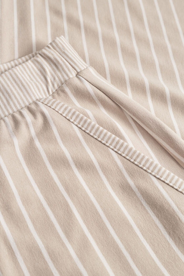 Wide Leg Stripe Jersey Trouser (Elsewhere Brand) - Image 3