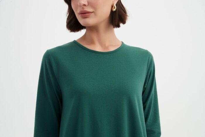 Drop Waist Combi Dress (Tirelli Brand) - Image 5