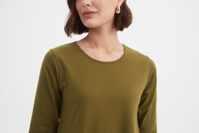 Diagonal Seam Winter Dress (Tirelli Brand) - Image 8