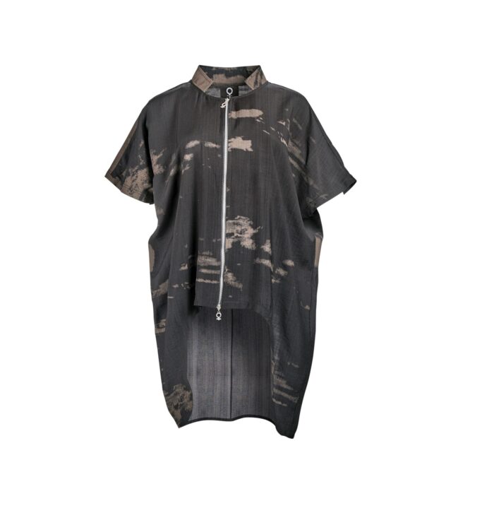 Sleeveless Blouse/ Tunic with Zip (My Soul Brand)