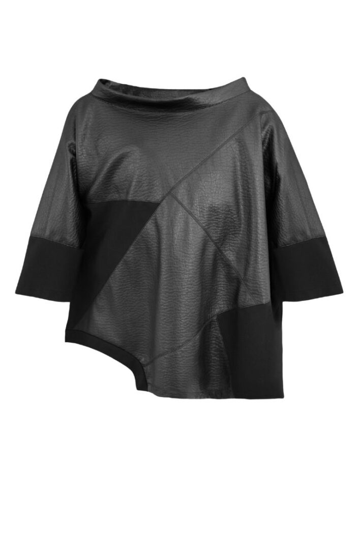 Vegan Leather Top (Elsewhere Brand) - Image 2