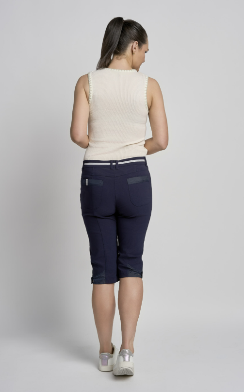 Bermuda with Waist Fastening & Hem Feature (Pinns Brand) - Image 3