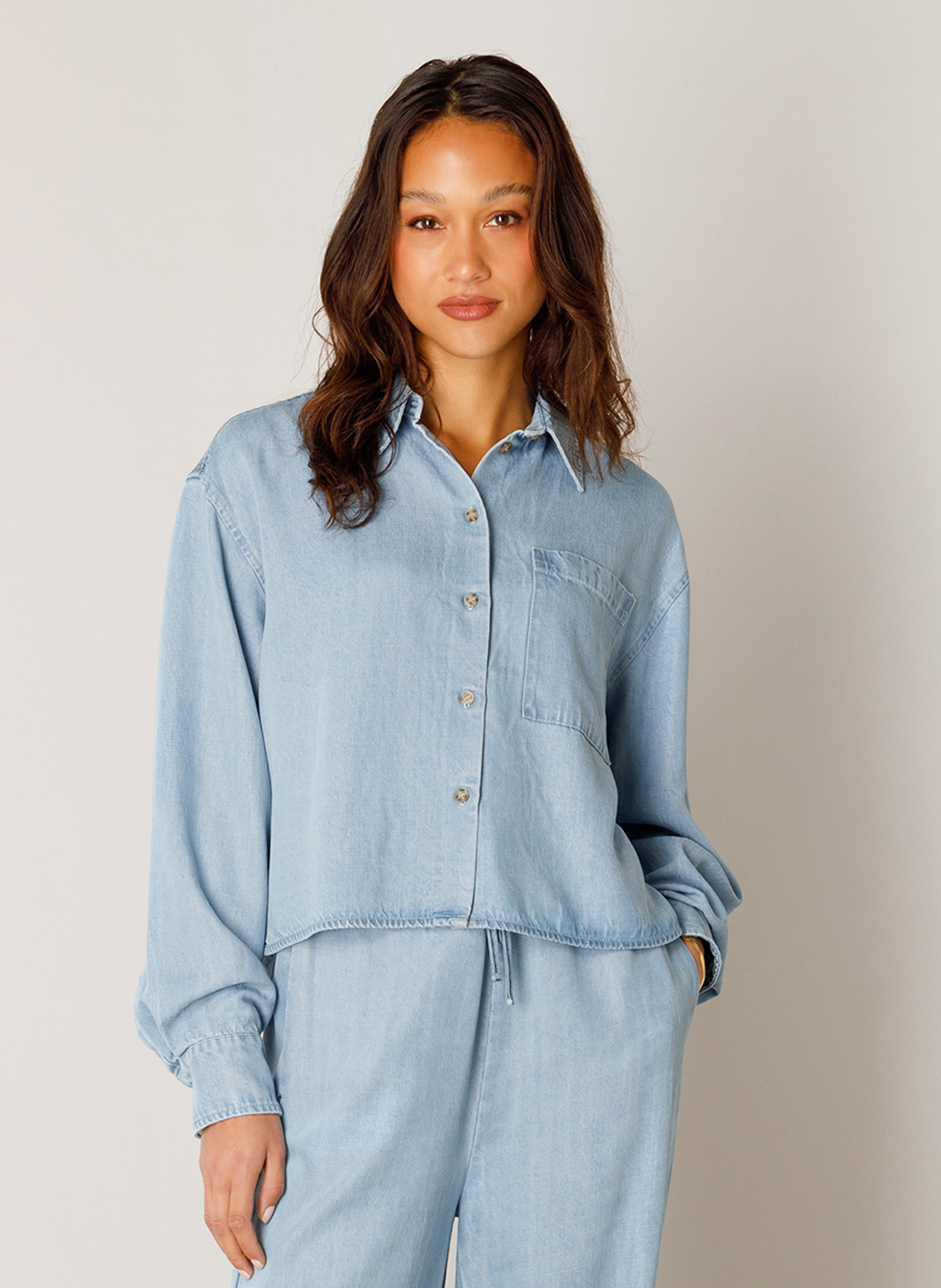 Bea Denim Shirt (Base Level Brand)