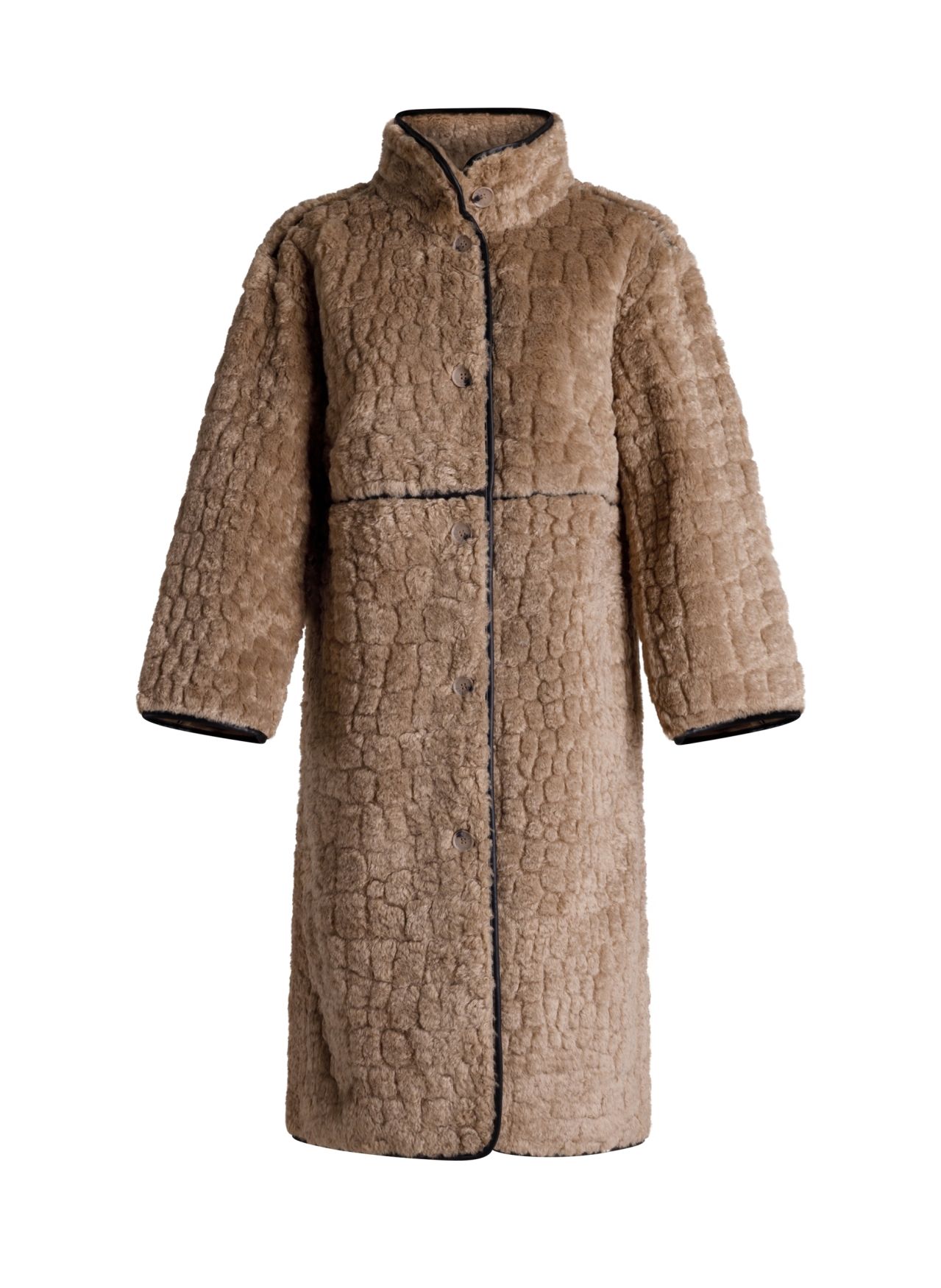 Long Faux-Fur Coat (Yest Brand) - Image 2