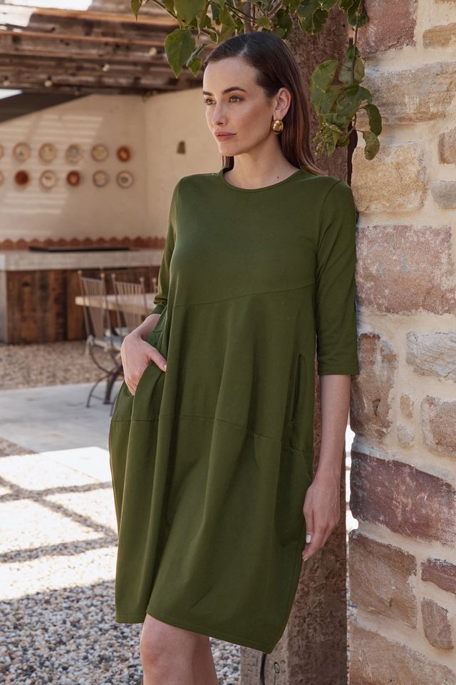 Diagonal Seam Dress (Tirelli Brand)