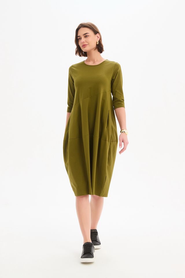Diagonal Seam Dress (Tirelli Brand) - Image 6