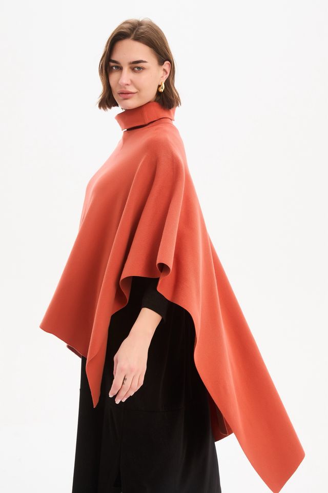 Asymmetrical Crossover Knit Wrap (Tirelli Brand) - Image 6