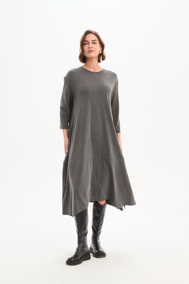 Overlay Panel Knit Dress (Tirelli Brand)