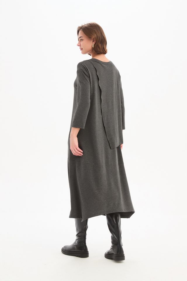 Overlay Panel Knit Dress (Tirelli Brand) - Image 2